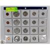 Image 1 : SHEET OF 1967 ASSORTED CANADIAN COINS