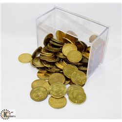 LARGE BIN / COLLECTION OF NHL COLLECTOR MEDALLIONS