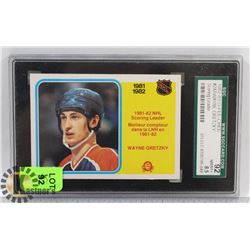 GRADED 8.5 WAYNE GRETZKY 1983 OPEECHEE CARD.