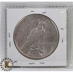 USA 1923 D PEACE SILVER DOLLAR.