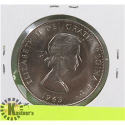 1965 WINSTON CHURCHILL COMMEMORATIVE CROWN.