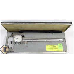 PEACOCK DIAL CALIPER IN ORIGINAL CASE