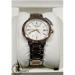 NEW ANNE KLEIN NEW YORK SWAROVSKI CRYSTALS WATCH