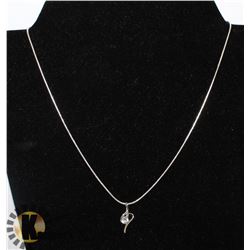 .925 SILVER CHAIN W/.925 PENDANT WITH