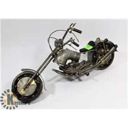 CUSTOM MADE STEAMPUNK STYLE CHOPPER 13" LONG