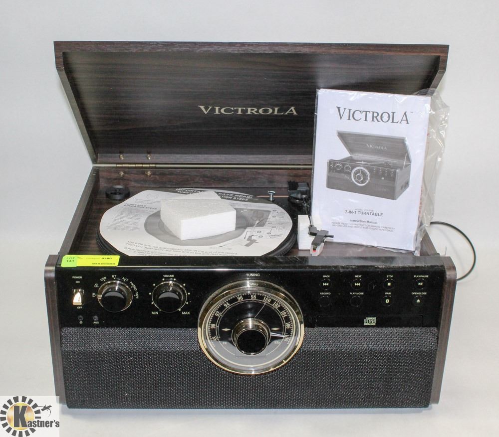 VICTROLA 7IN1 TURNTABLE.