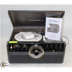 VICTROLA 7-IN-1 TURNTABLE.