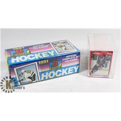 1991 SCORE HOCKEY COMPLETE SET & 1991 BOWMAN
