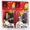 Image 1 : LOT OF 2 ASSORTED SIMPSONS ACTION FIGURES.