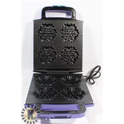 FROZEN SNOWFLAKE WAFFLE MAKER -