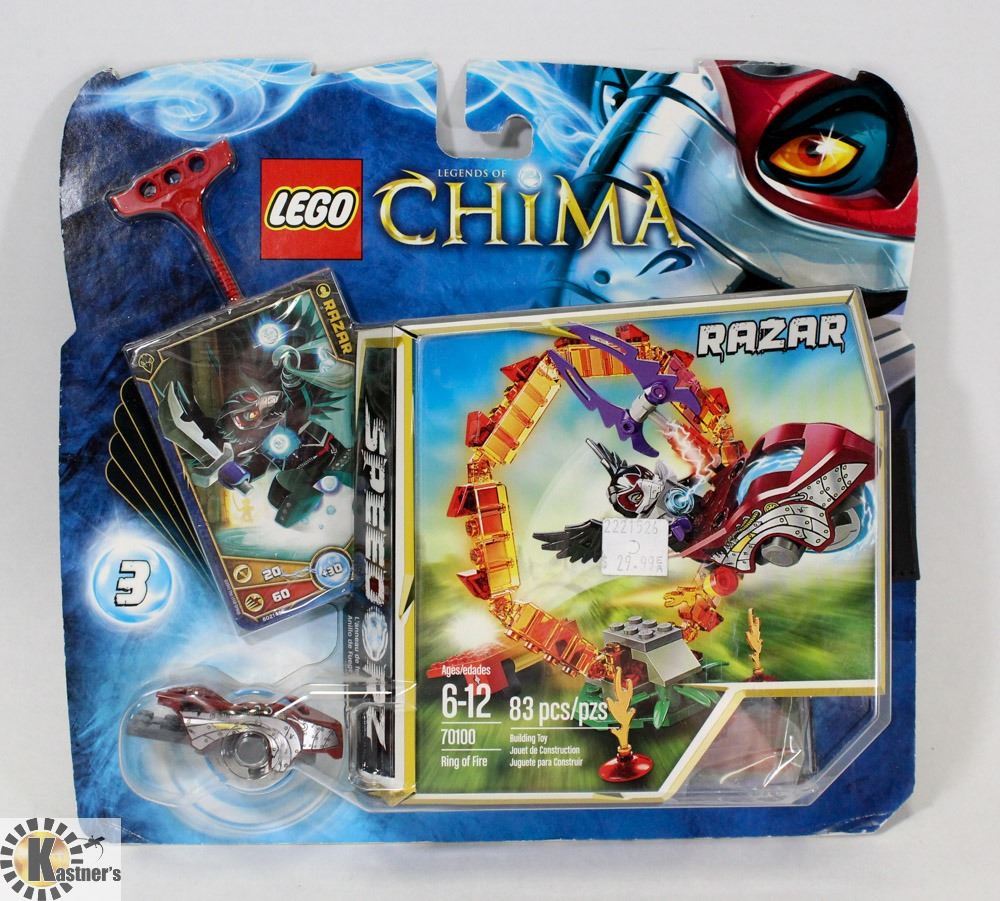 Chima Lego Ravin Razer LEGO LEGEND OF CHIMA RAZAR 83PC RING OF FIRE,