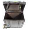 Image 2 : LARGE WOOD & LEATHER STORAGE BOX WITH