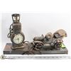 Image 1 : VINTAGE CLASSIC CAR / CLOCK