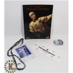 WAYNE GRETZKY JERSEY RETIREMENT GAME PROGRAM