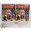 Image 1 : FLAT W/ 2 1991-91 PANINI HOCKEY STICKER BOOKS