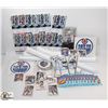 Image 1 : BOX OF EDMONTON OILERS COLLECTIBLES W/ SEVERAL
