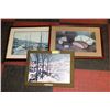 Image 1 : 3 PICTURES IN FRAMES