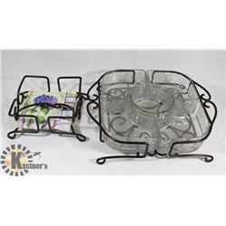 FLAT W/LARGE 6-PC PRINCESS HOUSE DISH