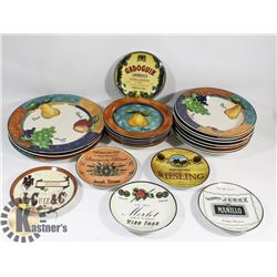 16-PC INTERNATIONAL TABLEWORKS HARVEST