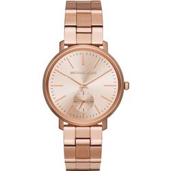 NEW MICHAEL KORS JARYN ROSE GOLD WATCH MSRP $331