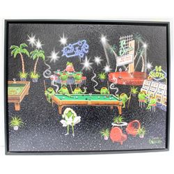 MICHAEL GODARD "RAT PACK" GICLEE ON CANVAS