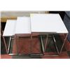 Image 1 : SET OF 3 NESTING TABLES