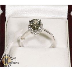 12) 14K WHITE GOLD COLOR CHANGING ZULTANITE &