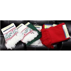 LOT OF 7 ASSORTED 50X60" ACRYLIC THROWS