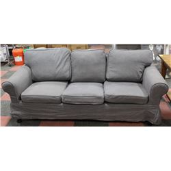 IKEA 82" FABRIC SOFA.
