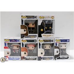 LOT OF 6 ASSORTED FUNKO POP VINYL FIGURES.