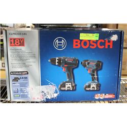 BOSCH CLPK232-181 2 TOOL 18V COMBO KIT