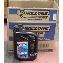 CASE OF 4 PURE ZONE 10W30 DIESEL OIL 4.73 EACH.