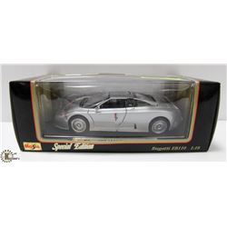 MAISTO BUGATTI EB110 DIE CAST 1:18 SCALE CAR.