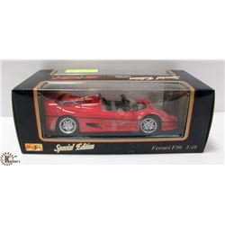 MAISTO FERRARI F50 DIECAST 1:18 SCALE CAR.