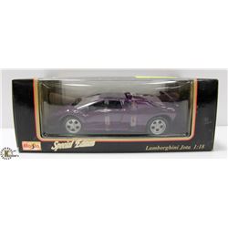 MAISTO LAMBORGHINI JOTA DIE CAST 1:18 SCALE CAR.