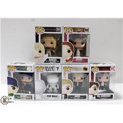LOT OF 6 ASSORTED FUNKO POP VINYL FIGURES.