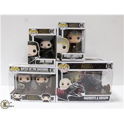 LOT OF ASSORTED GAME OF THRONES FUNKO POP VINYL