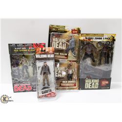 LOT OF ASSORTED WALKING DEAD COLLECTIBLES.