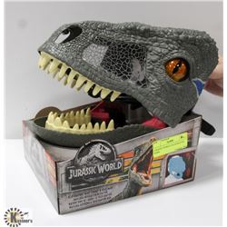 JURASSIC WORLD VELOCIRAPTOR MASK.