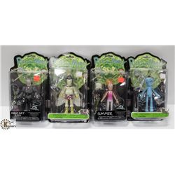 LOT OF ASSORTED RICK & MORTY FIGURES.