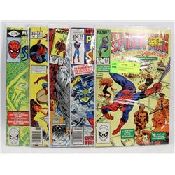 LOT OF 5 COLLECTOR COMICS SPIDERMAN ORIGIN