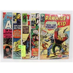 LOT OF 5- 12 CENT AND UP WESTERN WAR COLLECTOR