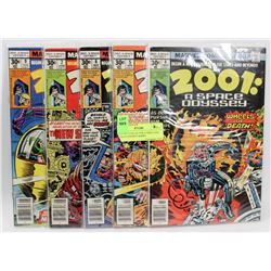 LOT OF 5 COLLECTOR COMICS 2001 SPACE ODYSSEY KIRBY