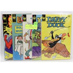 LOT OF 5 WHITMAN DISNEY COMICS