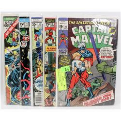 LOT OF 5 COLLECTOR COMICS DEFENDERS AND MORE