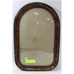 CONVEX 1920'S PICTURE FRAME BUBBLE GLASS