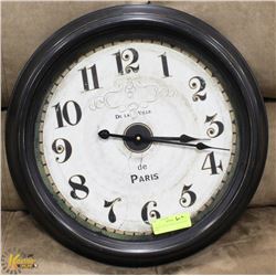 LARGE ANTIQUED METAL & GLASS WALL