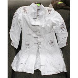 ARTEMIS SIZE M WHITE MENS ORIENTAL SHIRT.