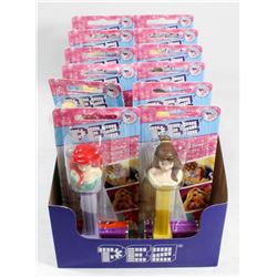 CASE OF 12 PRINCESS PEZ DISPENSERS