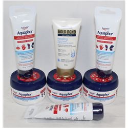 BAG OF ASSORTED OINTMENTS